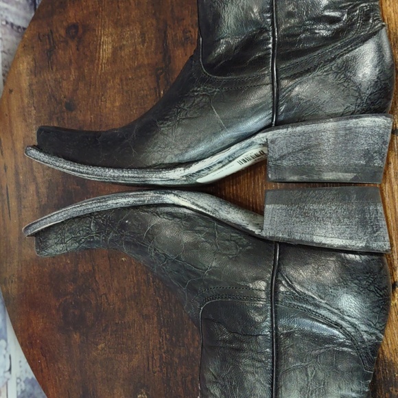 Tri Star "Azabache" Jet Black Leather Boots - Picture 8 of 13